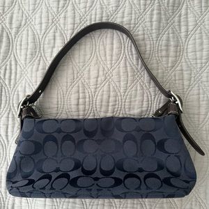 Coach Signature Jacquard Shoulder Bag